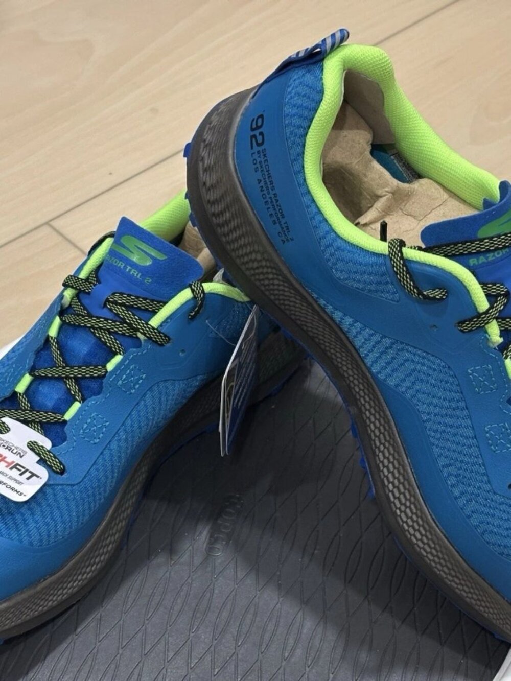 Skechers Razor Trail 2 Running Shoes, Men's 9, Workout, Gym, Hike, Outdoor